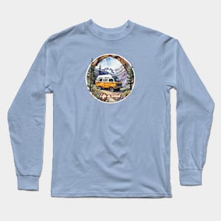 Life is Good With Van Life Long Sleeve T-Shirt